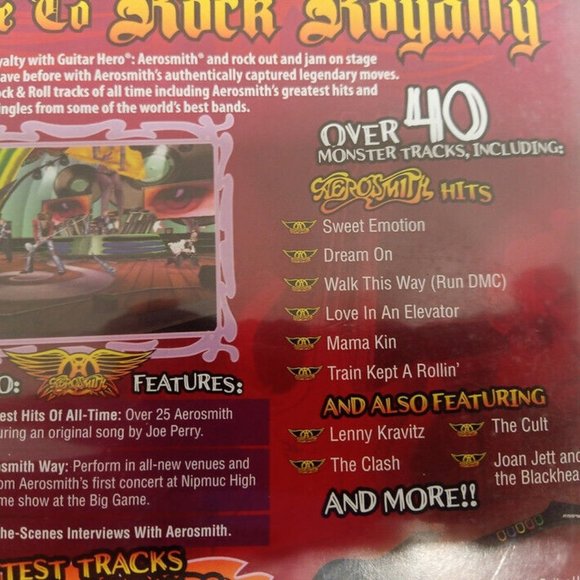 Ps2 Playstation 2 II Guitar Hero Controller Bundle 4 Games, Strap and Poster - Picture 5 of 15